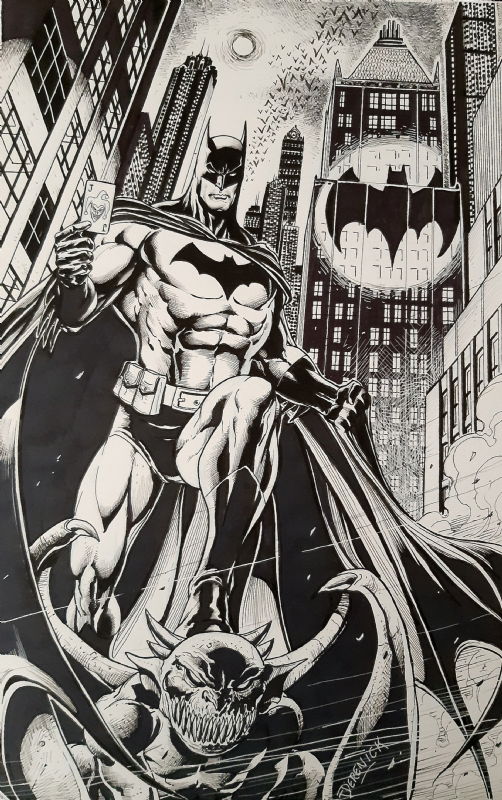 Tom Derenick, in Juan Luis Sánchez's Batman Collection Comic Art ...