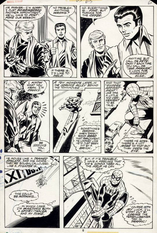 Marvel Team-Up #63 page 6, in Scott Burnley's Byrne, John Comic Art ...