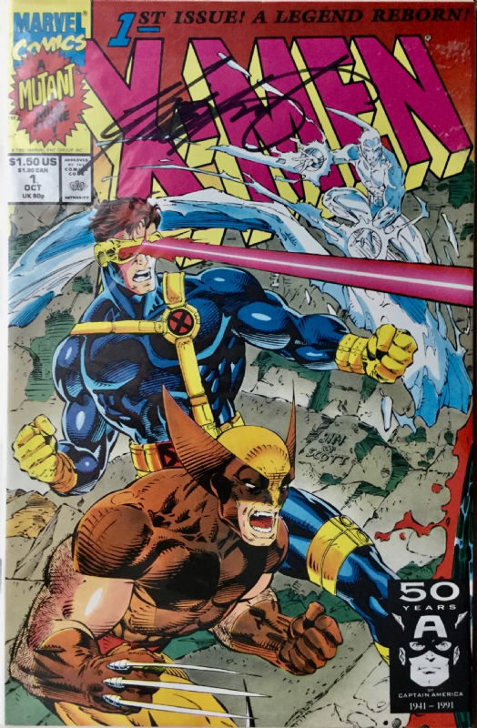1991 X-MEN #1 RUBICON Wrap Around Cover Poster Vintage NM/VF *STOCK IMAGE USED* 1991 X-MEN #1 RUBICON Wrap Around Cover Poster Vintage NM/VF *STOCK IMAGE USED*