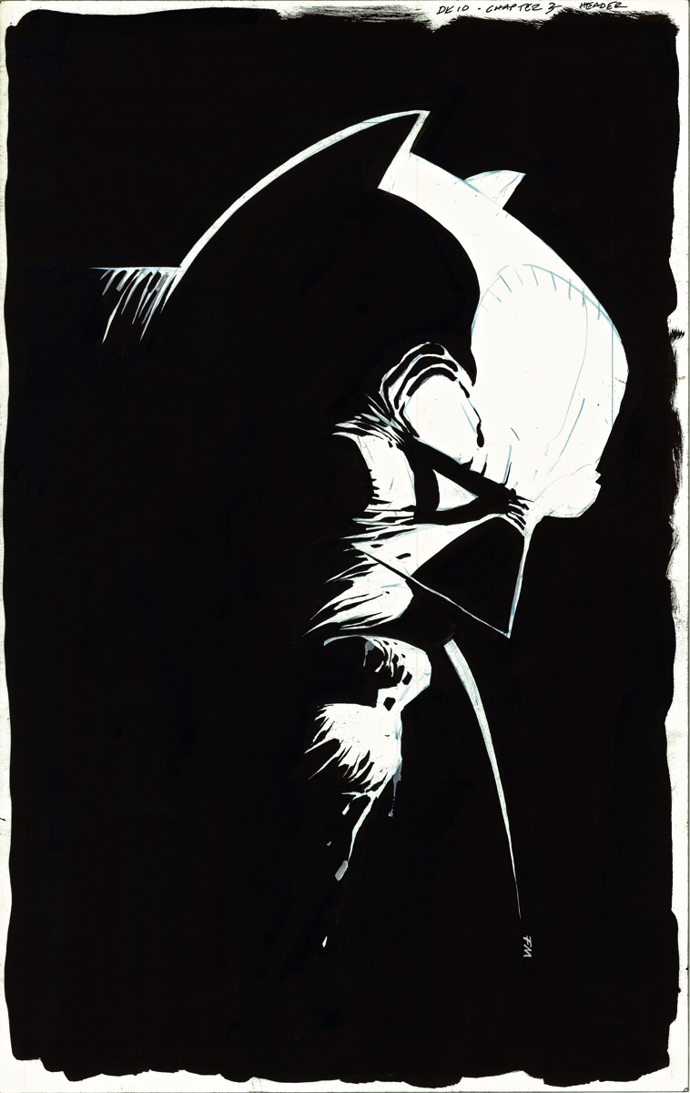 Batman, The Dark Knight Returns 10th Anniversary, volume #3 Cover (1996)-Frank  Miller, in Han P's Batman, The Dark Knight Returns: FRANK MILLER Comic Art  Gallery Room