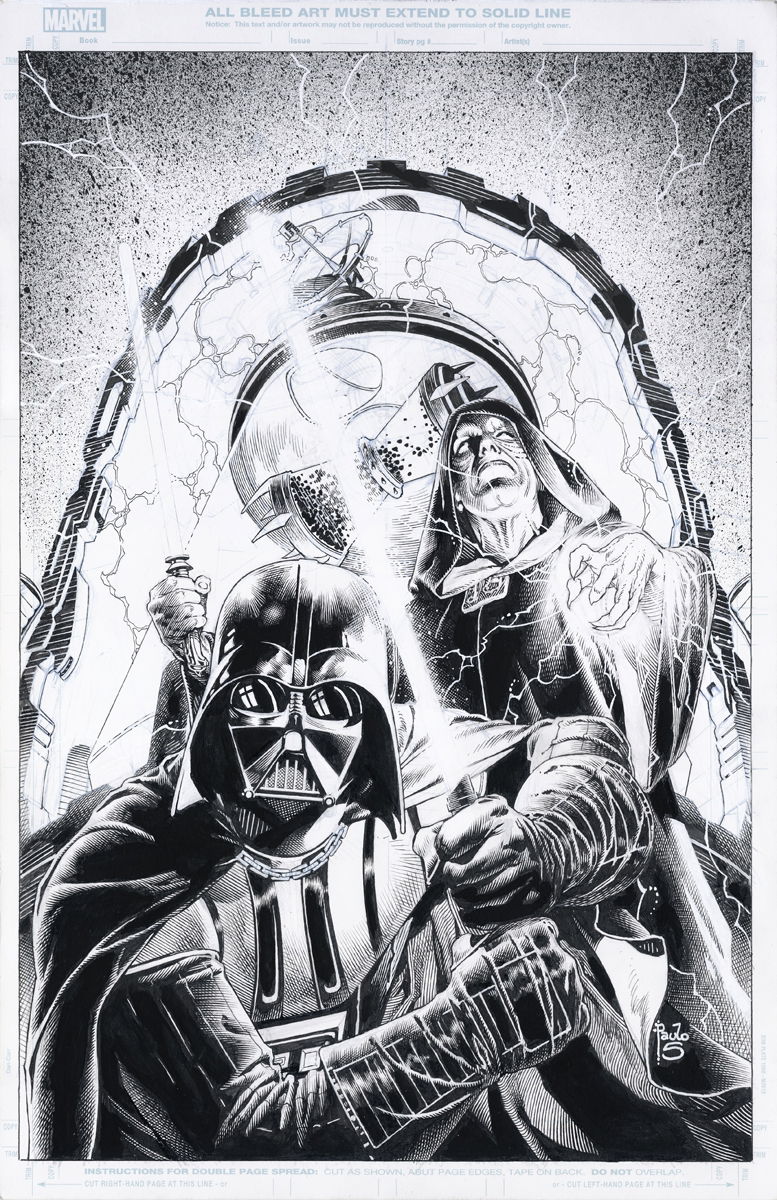 Star Wars, Hidden Empire #4 Darth Vader & Emperor Cover (2023)-Paulo ...