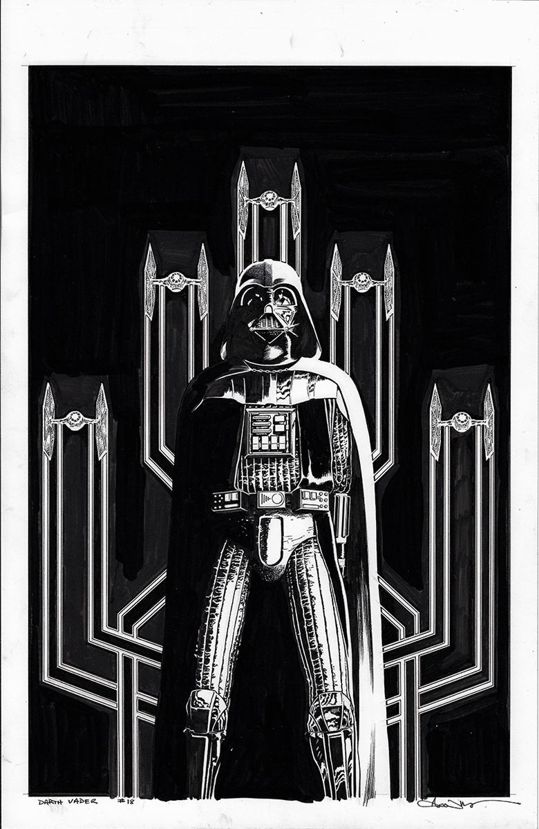 Star Wars, Darth Vader #18 Main Cover (2021)-Aaron Kuder, in H P's Star ...