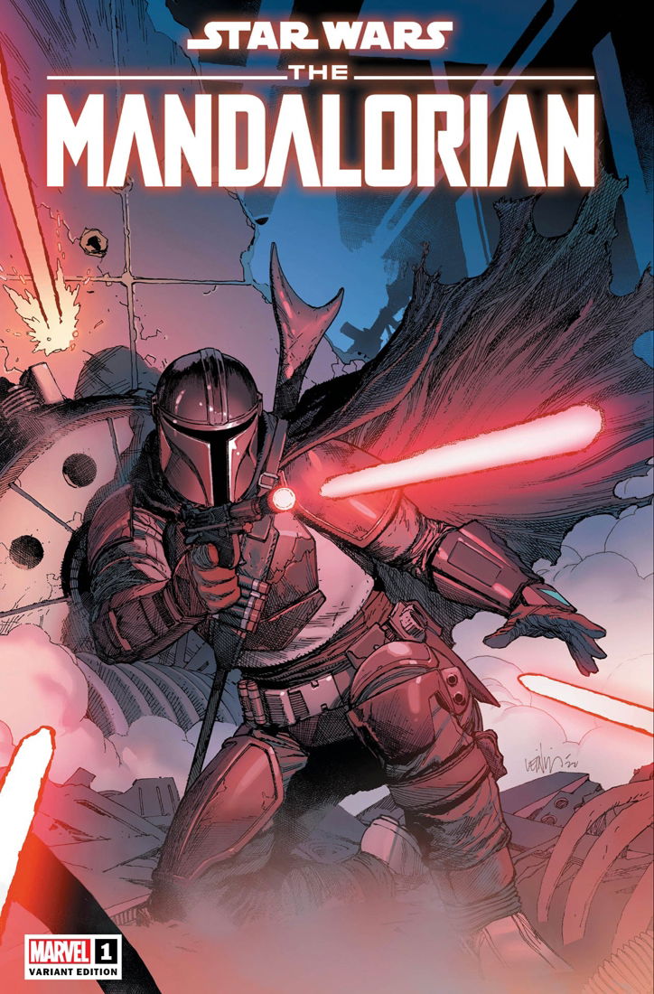 Star Wars, The Mandalorian #1 Cover (2022)-Leinil Yu, in Han P's Star ...