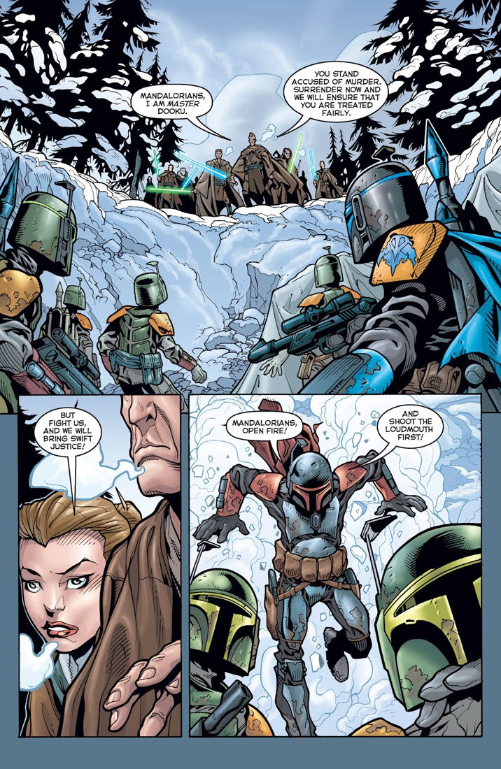 Star Wars Jango Fett: Open Seasons #3, Page #14 Jango's Mandalorian ...