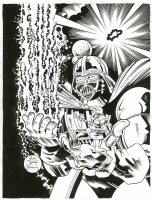 Star Wars Galaxy 2  Darth Vader  Art (1993)-Jack Kirby Comic Art
