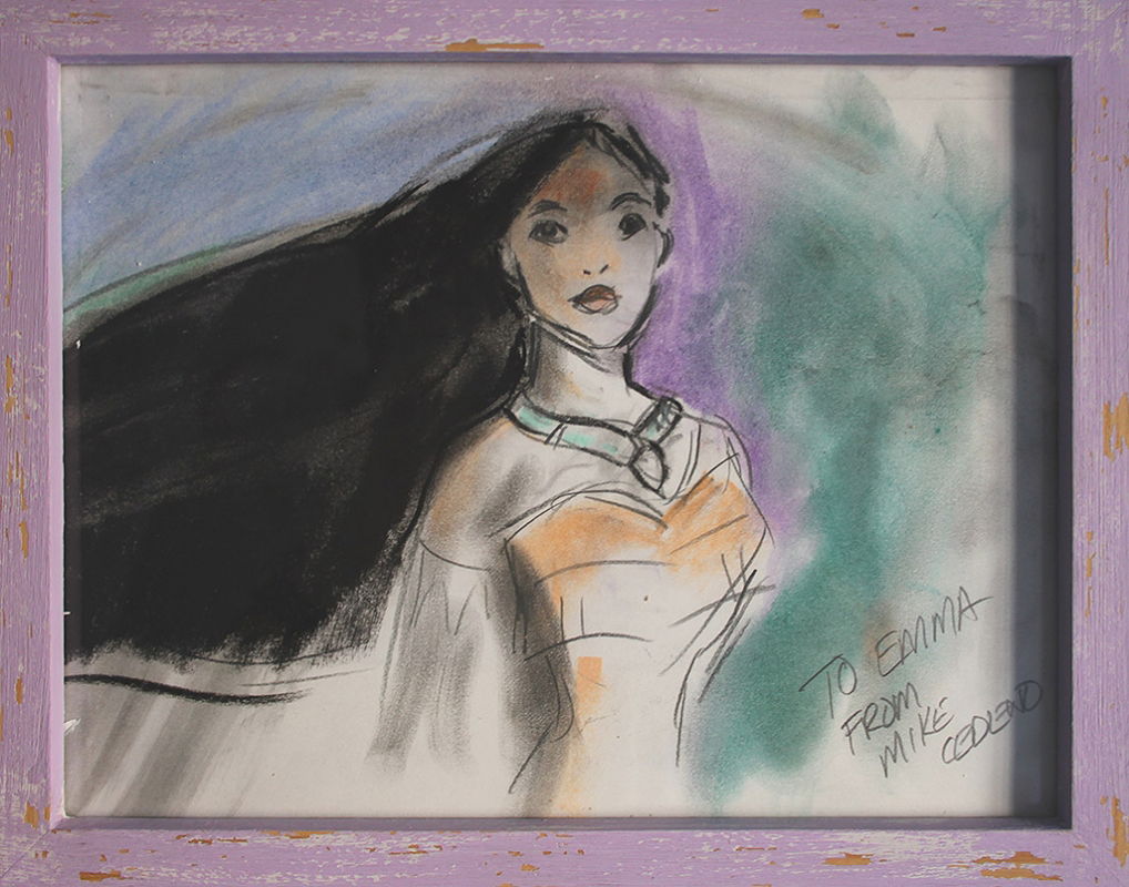 Pocahontas By Mike Cedeno, In Emma's Art's Emma's Animation Art Comic ...