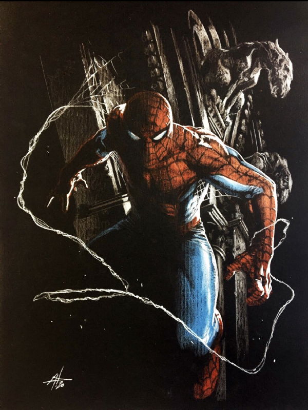 SOLD Amazing Spiderman 48 cover by Gabriele Dell'Otto, in Francesco ...