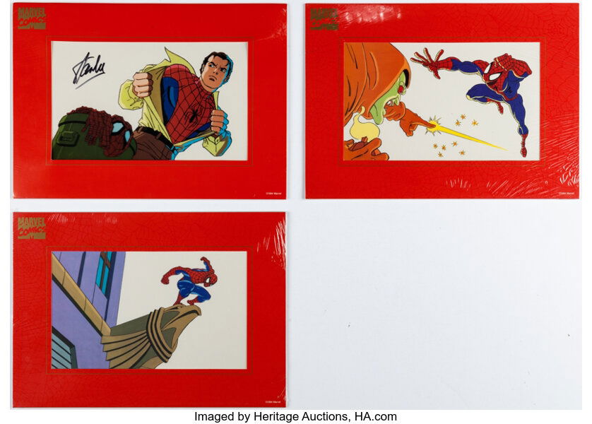 1994 Spider-man Animation Style Prints, in ALFREDO QUINTERO's Sold ...