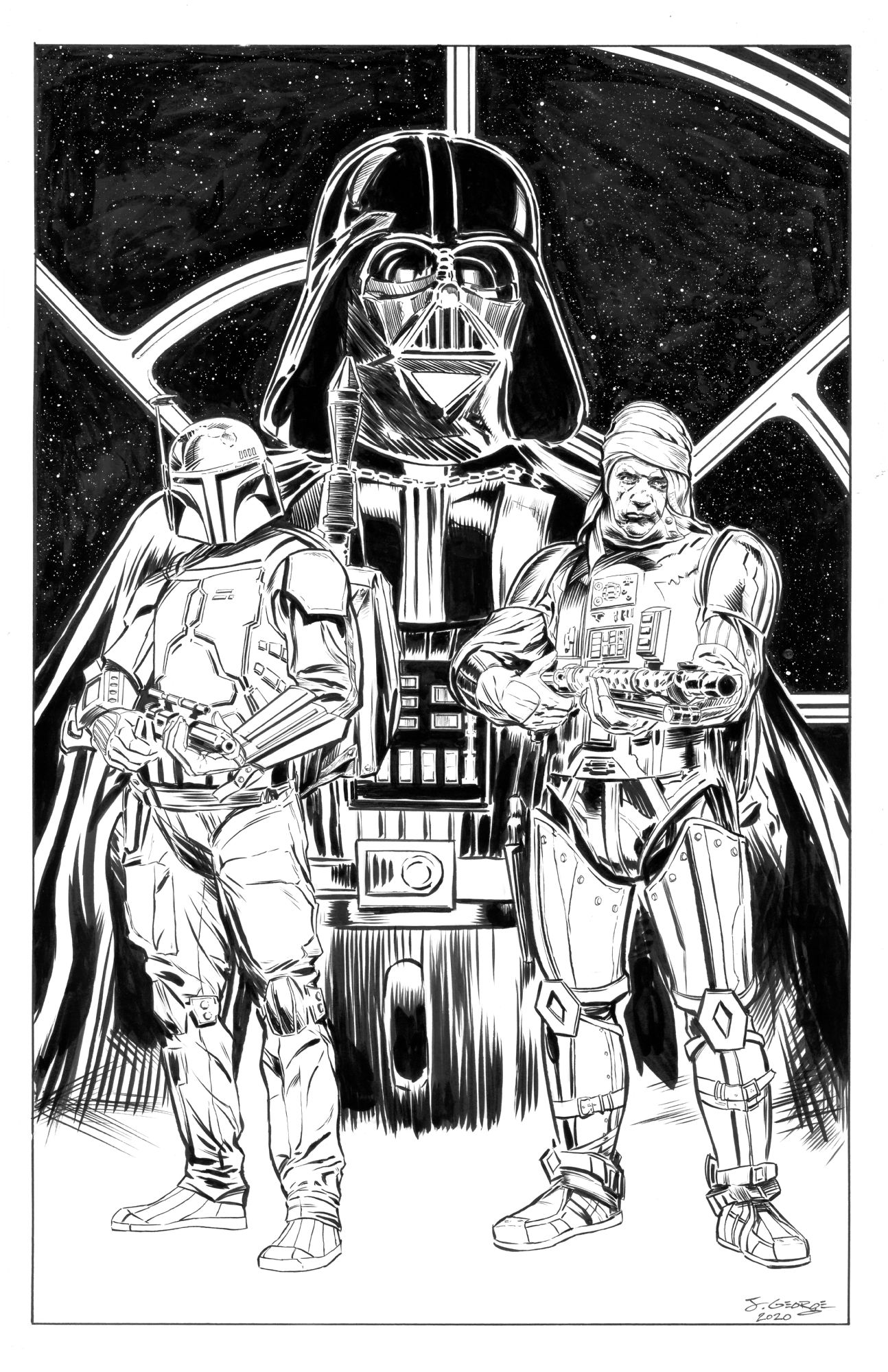 Star Wars: Darth Vader and Bounty Hunters, in ALFREDO QUINTERO's Josh ...