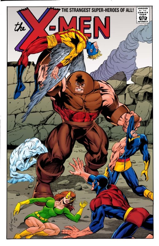 Wyman/ Ivy X-Men vs Juggernaut Modern Color Version, in larry clay's ...