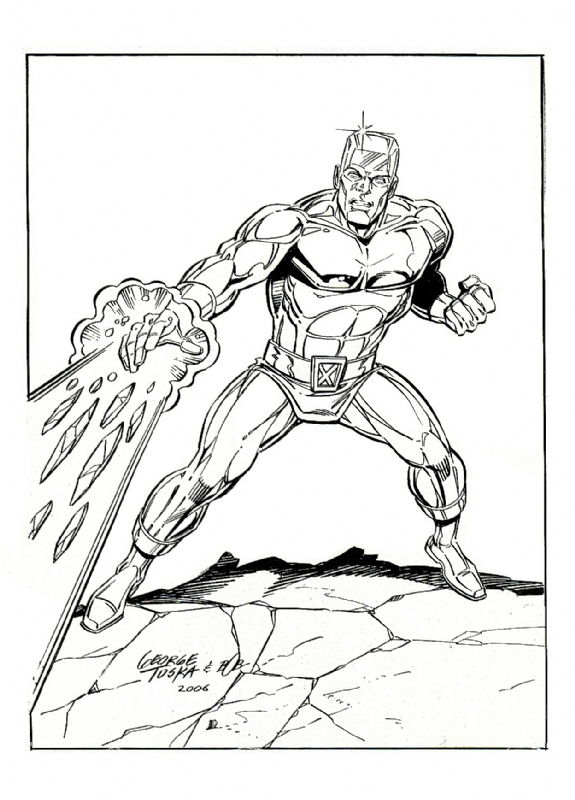 Tuska/ Layton Iceman, in larry clay's GONE, GONE, GONE (SOLD ART) Comic ...