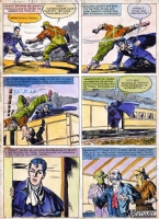 Fantasma episode 10, page 4 of 4 (1951) Comic Art