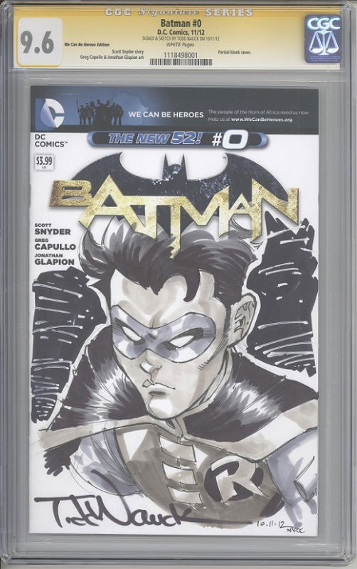 Robin by Todd Nauck, in Darrell Ferrouillat's Batman 0 Sketch Covers ...