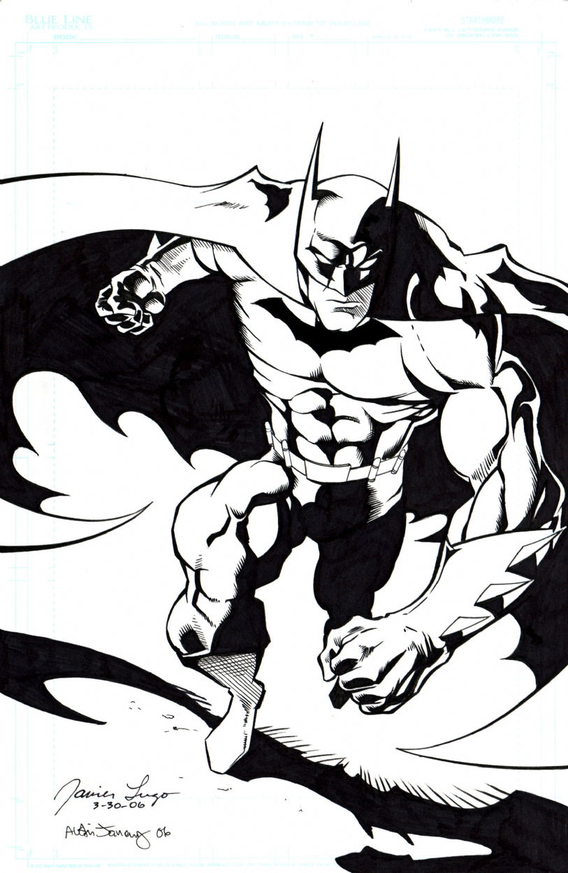 Javier Lugo Batman, in Martin Boruta's Commissions and Sketches Comic ...