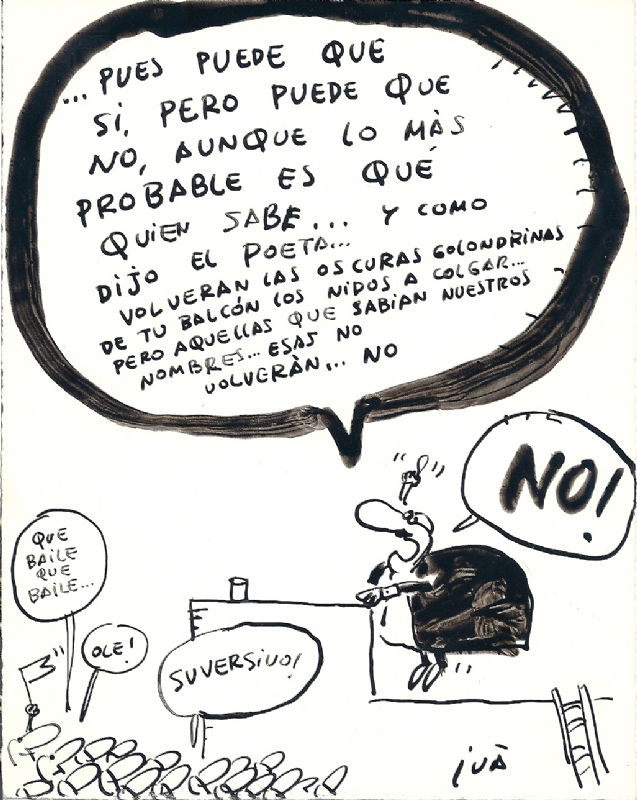 Ivà 'Ramón Tosas' (2), in Tomas Pardo's SPANISH ART Comic Art Gallery Room