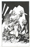 Vampirella cover by Richard Pace Comic Art