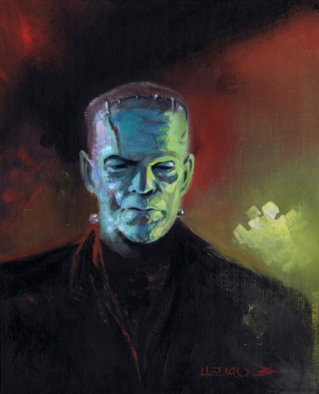 Frankensteins Monster, in Rich Fuscia's Gallery per de Fusci Comic Art ...