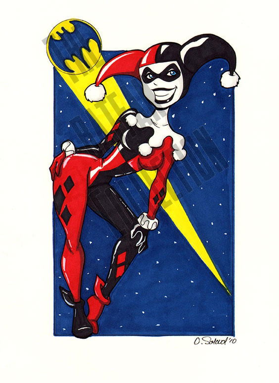 Harley Quinn In The Batfans Harley Pieces 2 Comic Art Gallery Room 6211