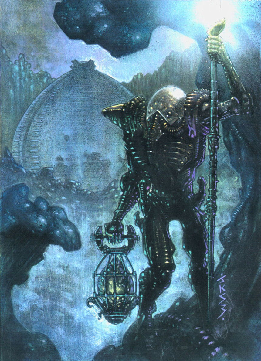 space jockey art