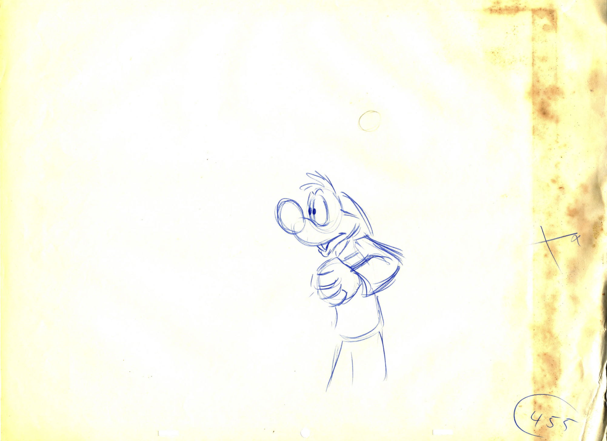 Roger Rabbit Early Prototype Image Of In James Dornoff S Animation Cel Art Comic