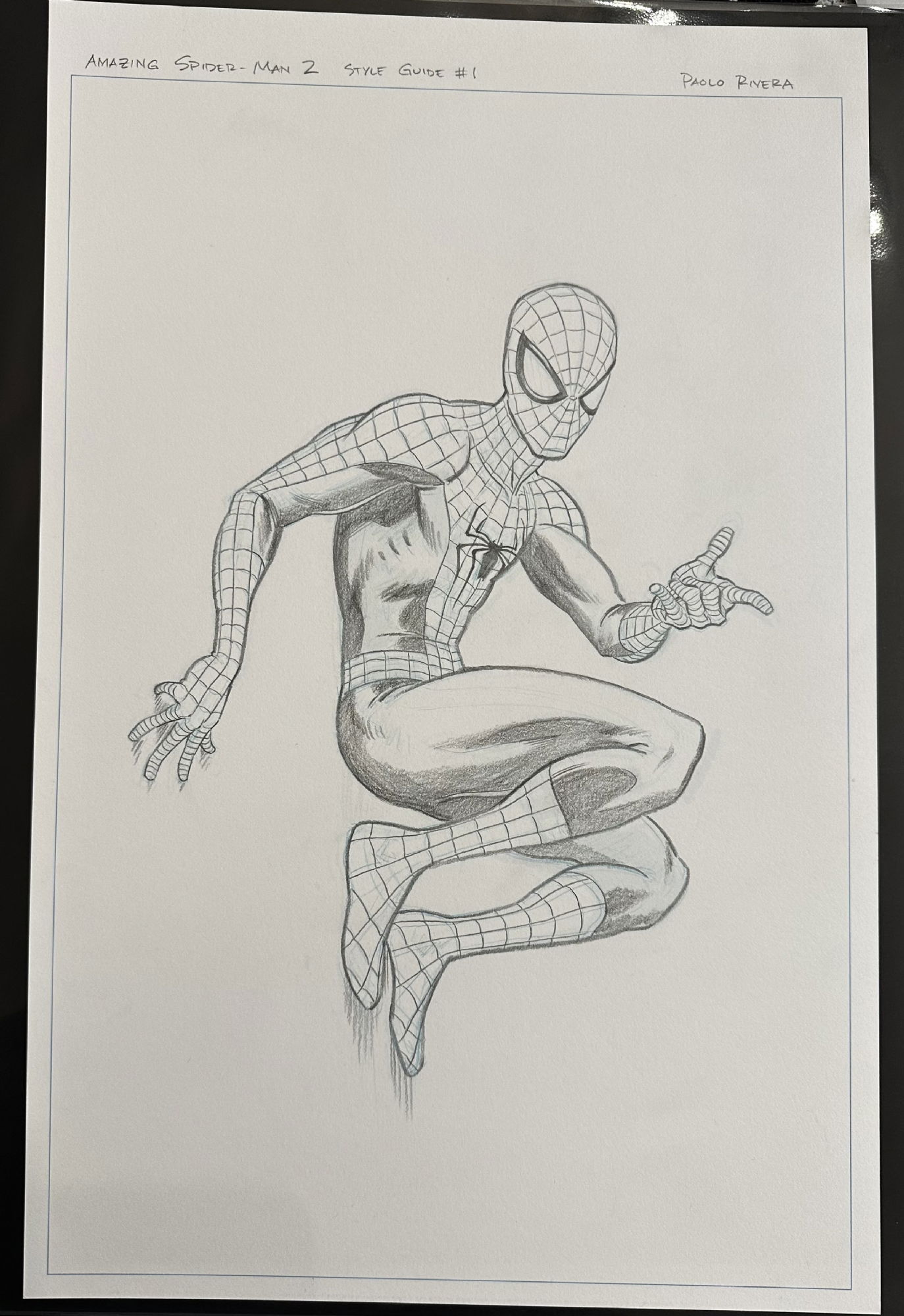 The Amazing Spider-Man 2 Style Guide - Pencils, in Casey A's Paolo ...