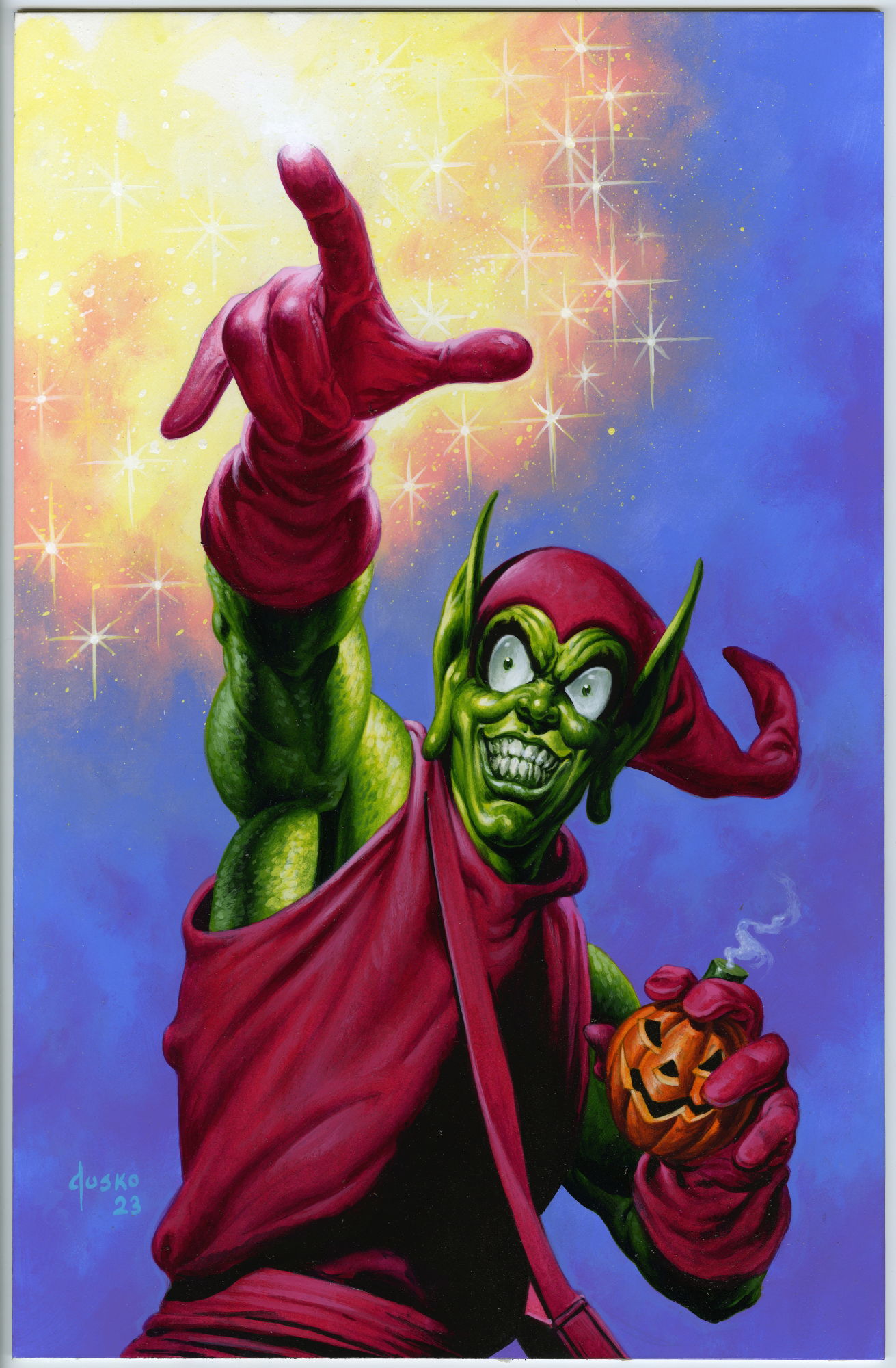 The Amazing Spider-Man #35 (2023) Variant Cover {Green Goblin} by Joe ...