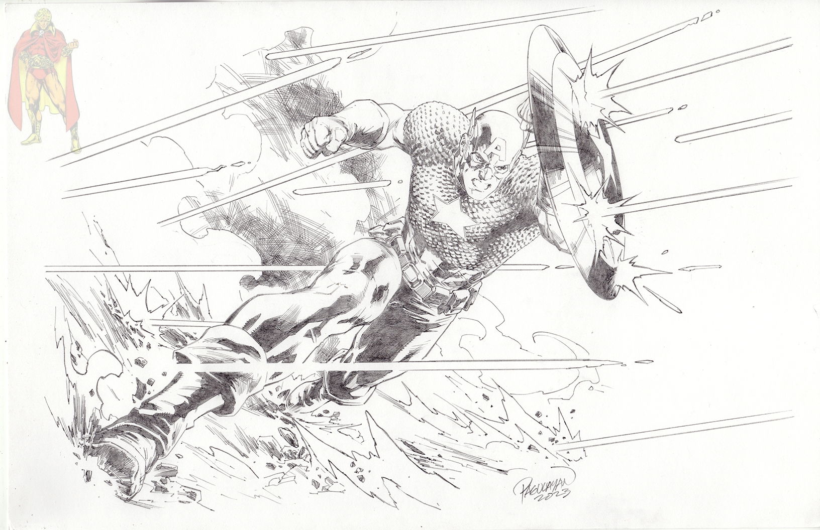 Captain America by Carlo Pagulayan , in Kirk Dilbeck (3-Wishes and ...