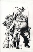 Warriors 3 by Stephen Segovia Carlo Pagulayan and Philip Tan inked by Jeff De Los Santos  Comic Art