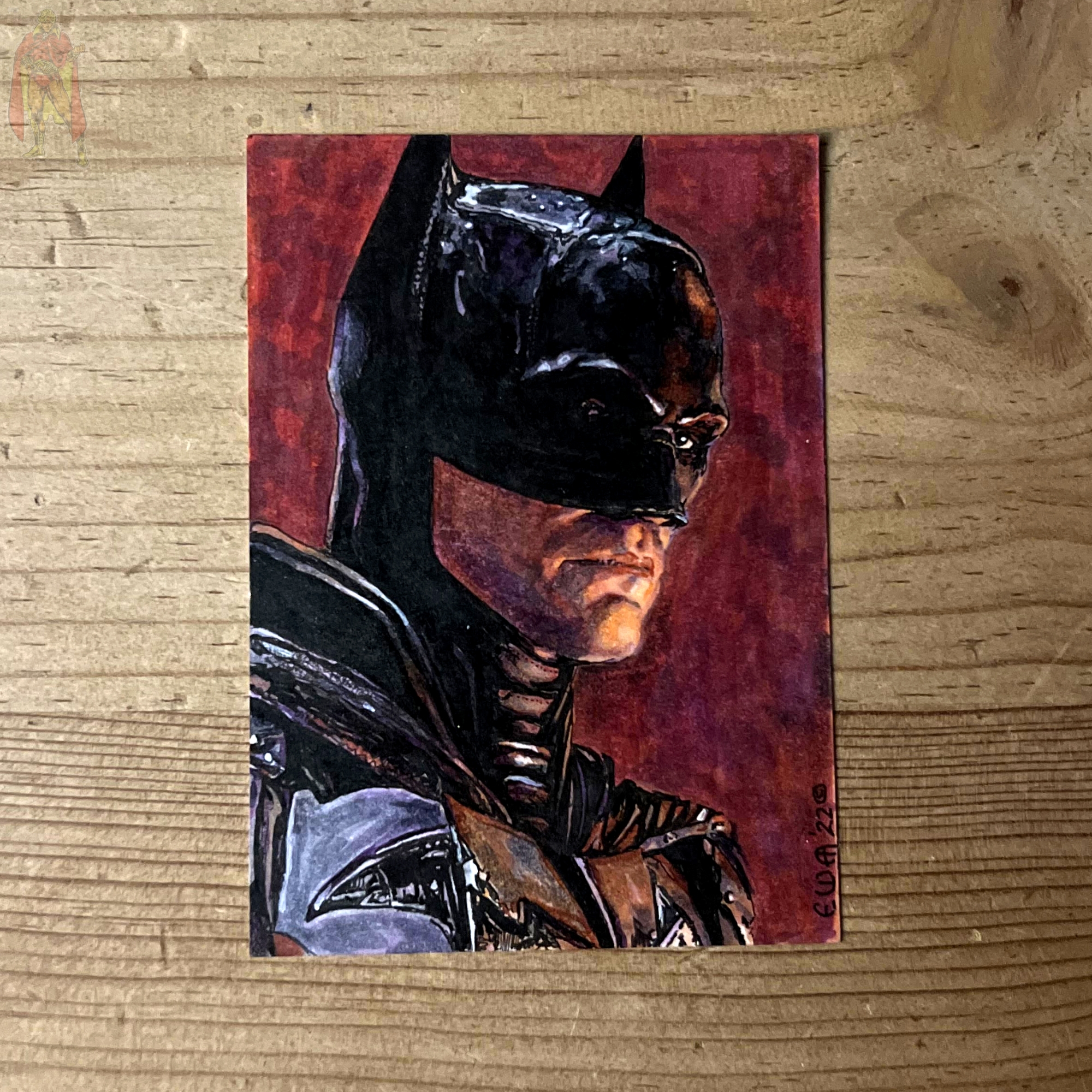 Comic Art Shop :: Kirk Dilbeck (3-Wishes and Patron-of-art) 's Comic Art  Shop :: The Batman  x  copic marker sketch card by Eric W. Meador ::  The largest selection of