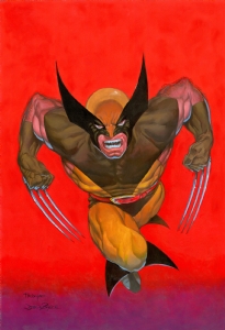 Wolverine #17 Cover repaint  inch by Lucas Troya after John Byrne , Comic Art