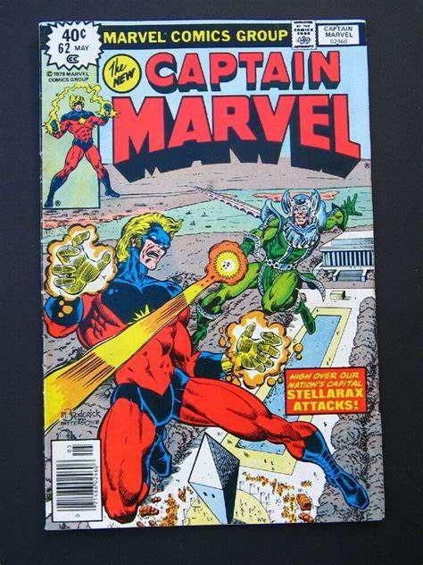 Captain Marvel 62 page 1 by Pat Broderick and Bruce Patterson (Marvel ...