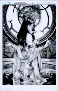 Vampirella Dark Reflections 1 cover by Jay Anacleto , Comic Art