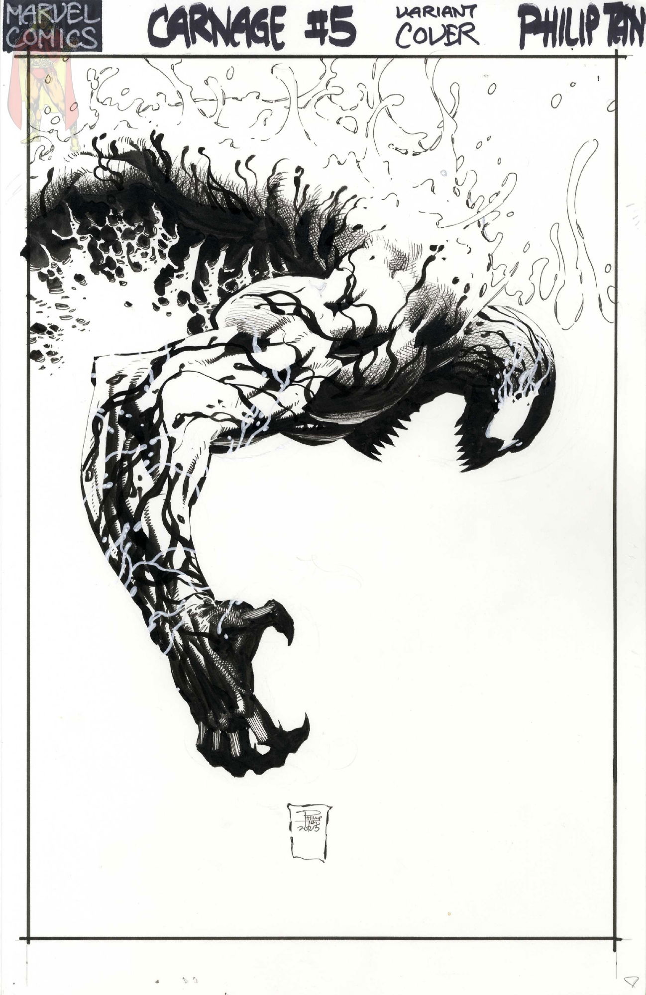 Carnage 5 cover by Philip Tan , in Kirk Dilbeck (3-Wishes and Patron-of ...