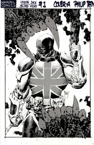 Union Jack the Ripper: Blood Hunt issue 1 cover by Philip Tan , Comic Art