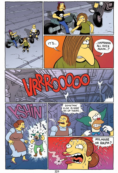 Bartkira Vol. 6 Pg. 329 Simpsons Akira Project (Tom Neely), in