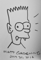 Bart Simpsons Treehouse of Horror (Matt Groening) Comic Art