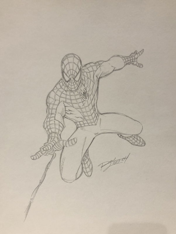 Ron Lim - Spider-Man, in Corey B's Commissions & Pinups Comic Art ...