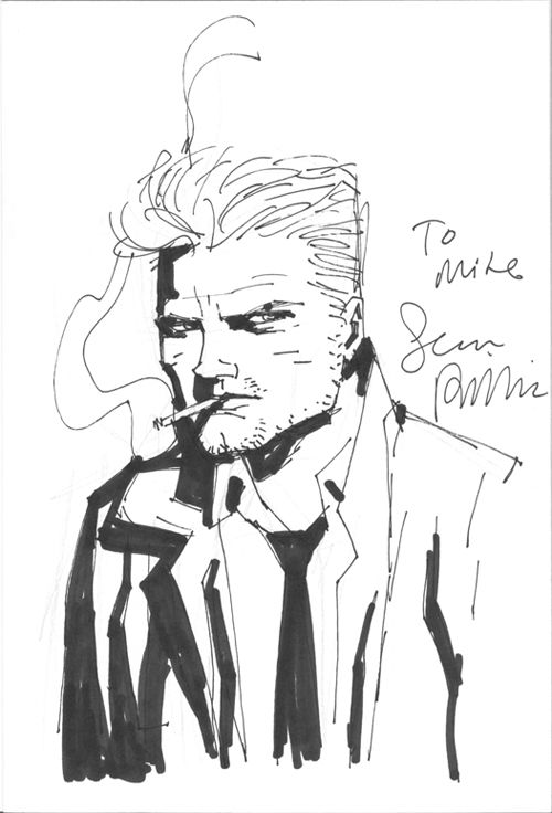 John Constantine by Sean Phillips, in Mike Silver's San Diego Comic Con ...