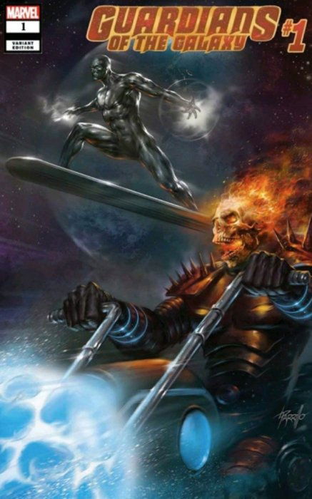 Do You Pooh Ghost Rider Silver Surfer Lucio Parillo Trade Variant AP1 factory (1/10)