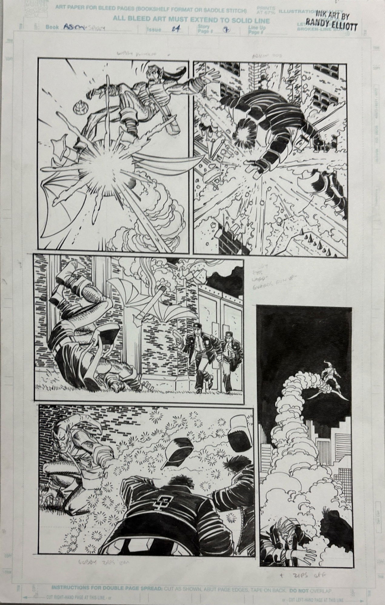 Amazing Spider-Man 24 pg 7 Green Goblin, in Tony R's Spider-man ...