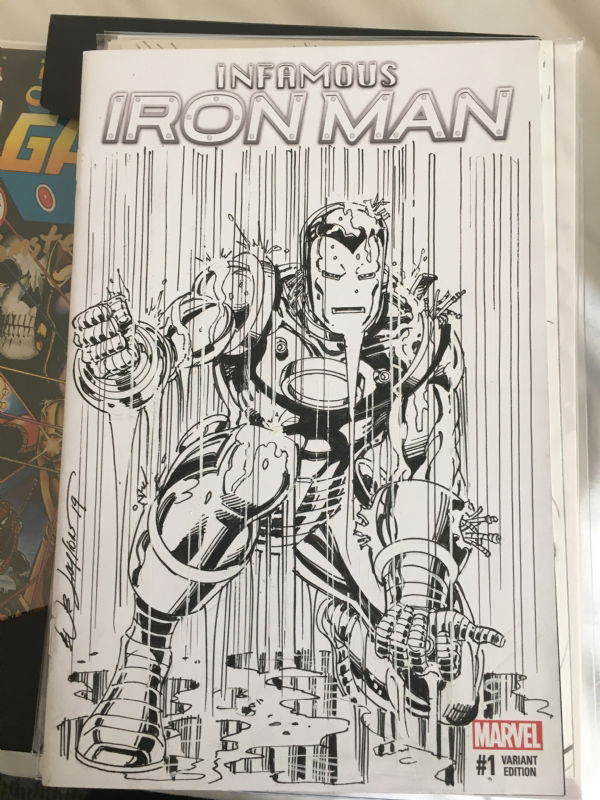 Iron man by bob layton, in Tony R's Iron man original artwork Comic Art ...