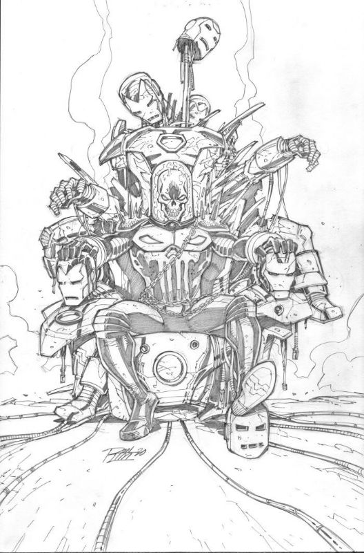 Cosmic Ghost Rider Claims The Iron Throne By Ron Lim Bob Almond the-artwork-of-kieran-belshaw-the-new-iron-throne