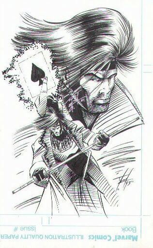 Gambit by Tim Dzon, in Rhonda H.'s Gambit Published Artwork Comic Art ...