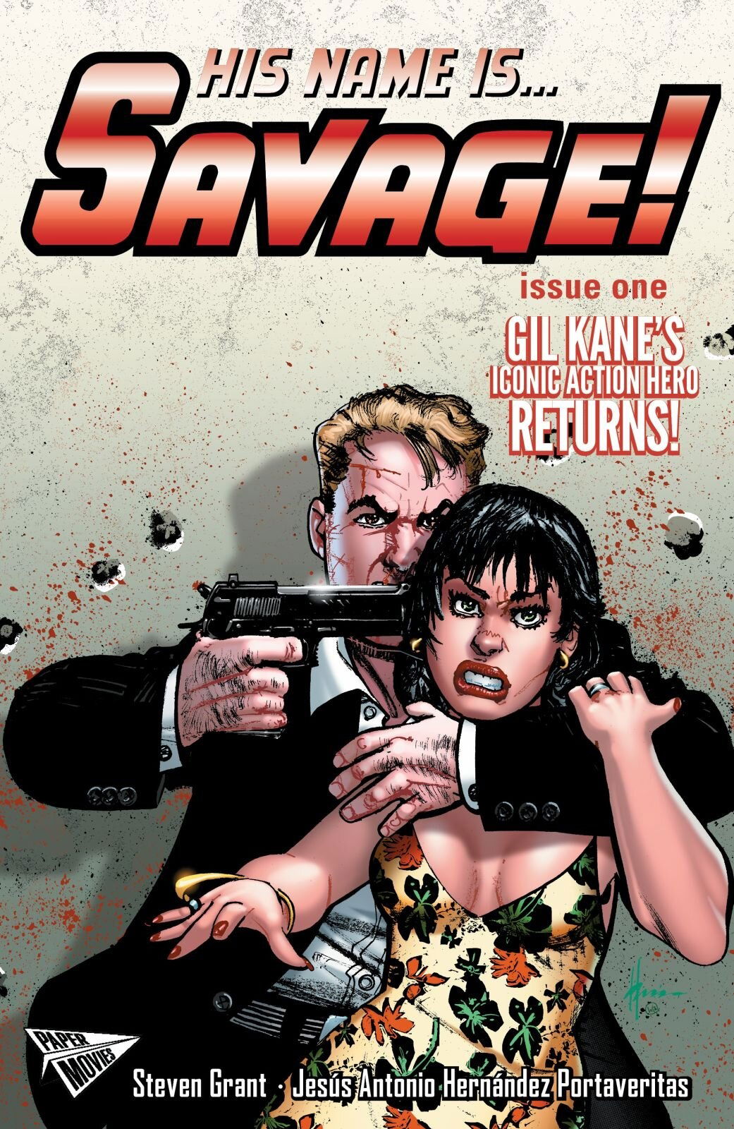 His Name Is… Savage! #1 Cover, In Joe Murray's Howard Chaykin Comic Art ...