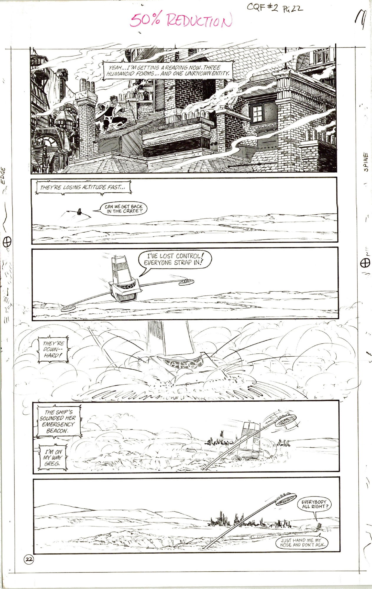 Cap'n Quick & a Foozle #2, pg. 22 unpublished, in Joe Murray's Marshall ...