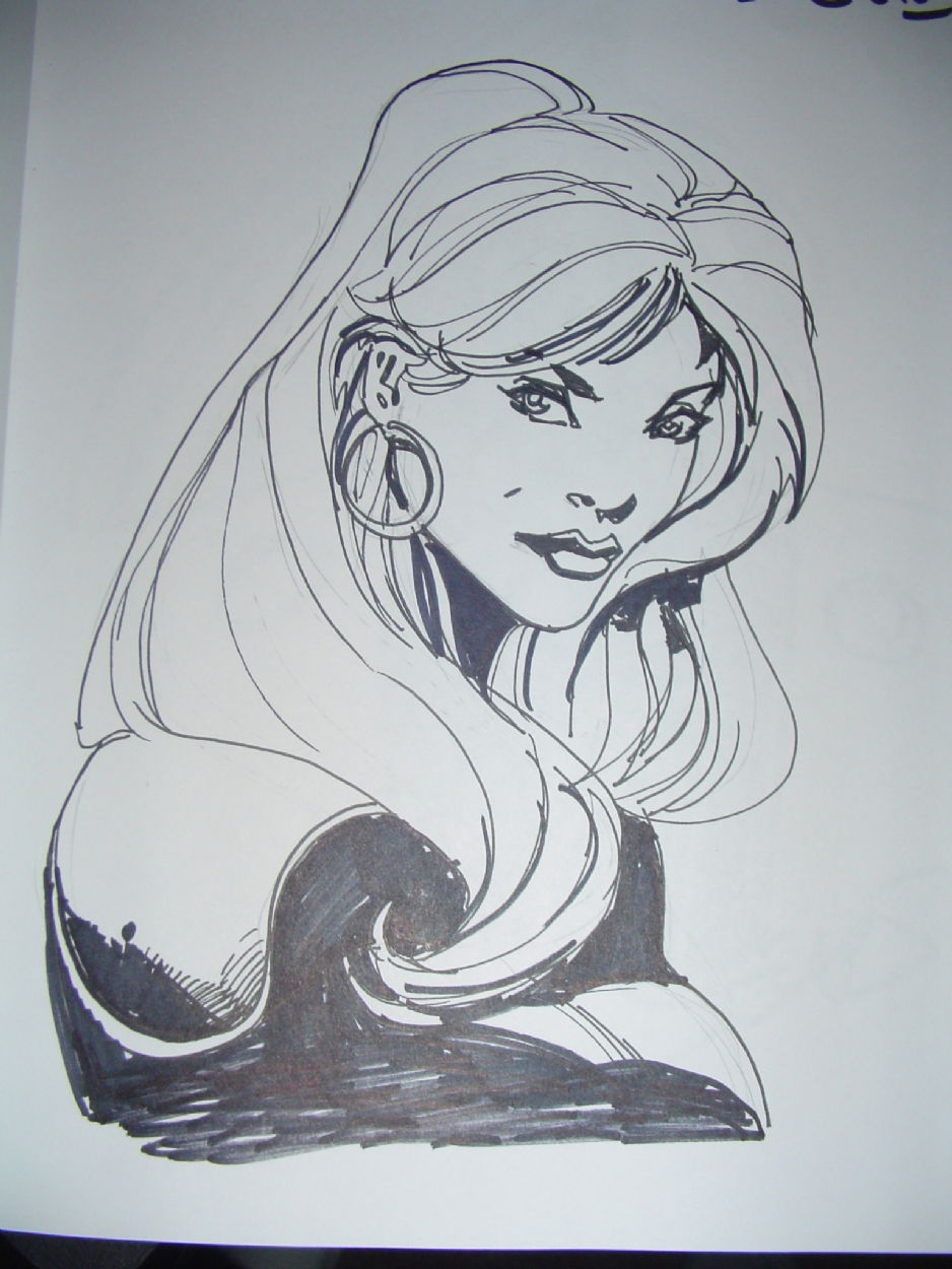 Roiya by Scot Eaton, in Mike MacPhee's Wizard World Chicago 2002 Comic ...