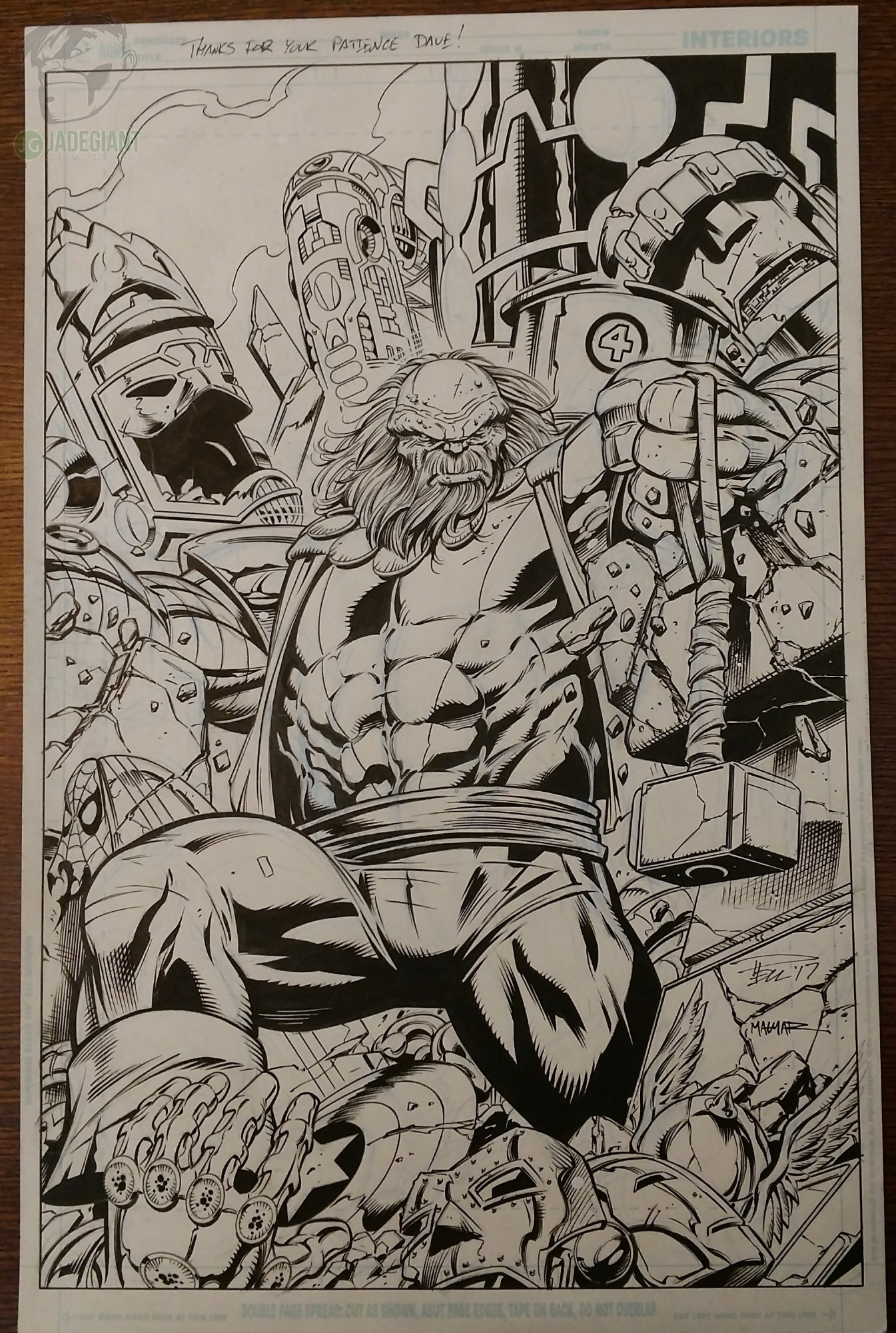 Maestro Hulk by Paul Pelletier and Rick Magyar Comic Art