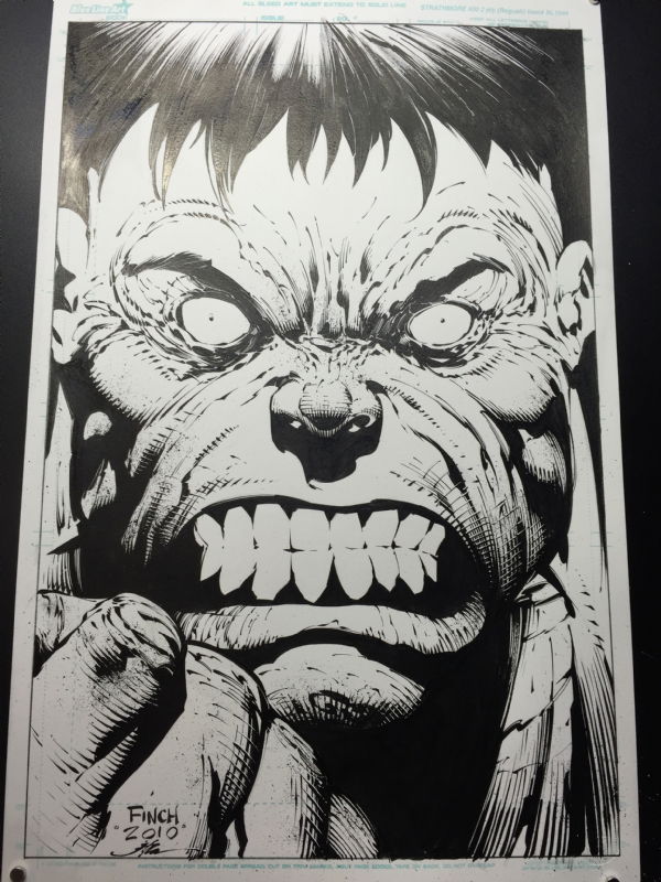 Bob Larkin Hulk homage by David Finch and Jonathan Glapion, in Dave W's ...