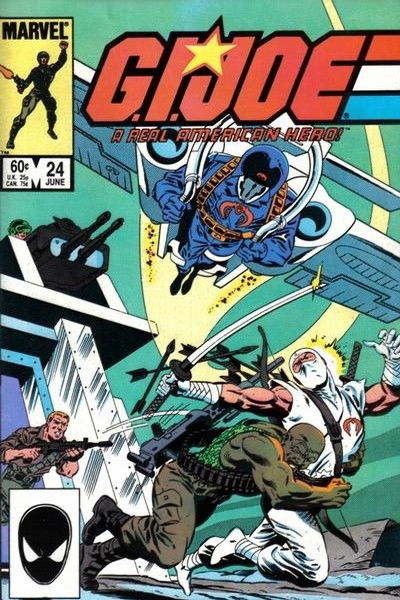 Gi Joe 24 cover by Mike Zeck, in matthew reed 's Grails Comic Art ...