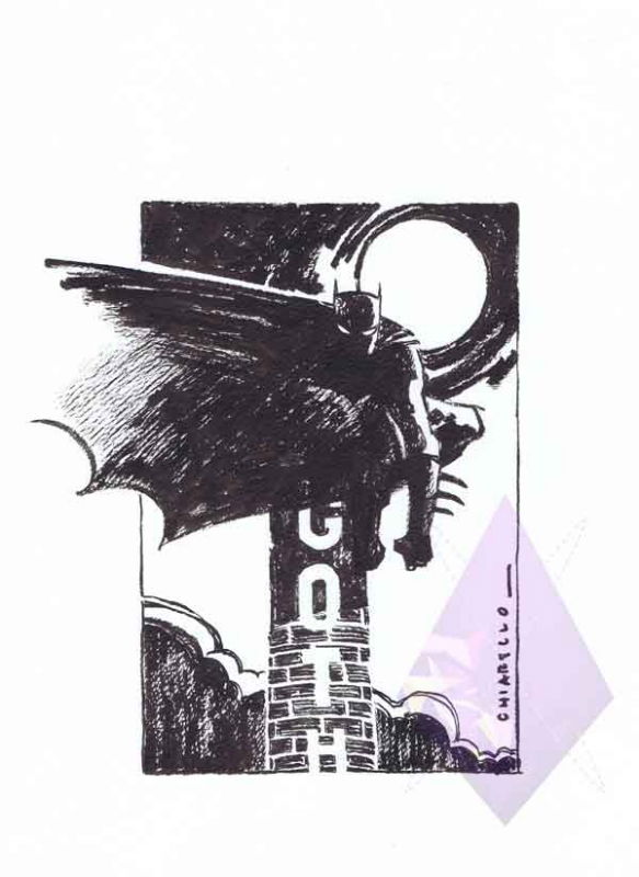 Batman by Mark Chiarello, in Jason Schachter's Worlds Finest Comic Art ...